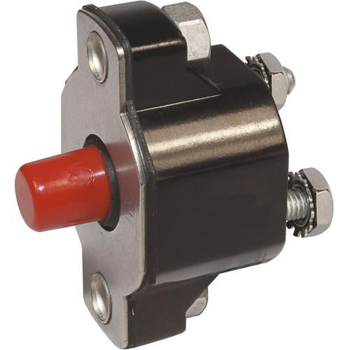 Blue Sea Systems Medium Duty Push Button Reset Only Circuit Breaker - 40A