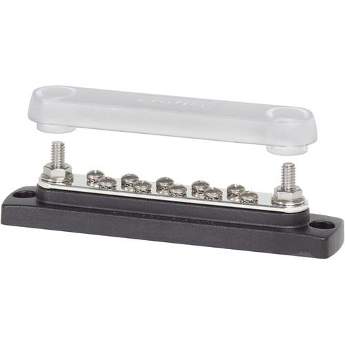 Blue Sea Systems Common 150A BusBar - 10 Gang with Cover