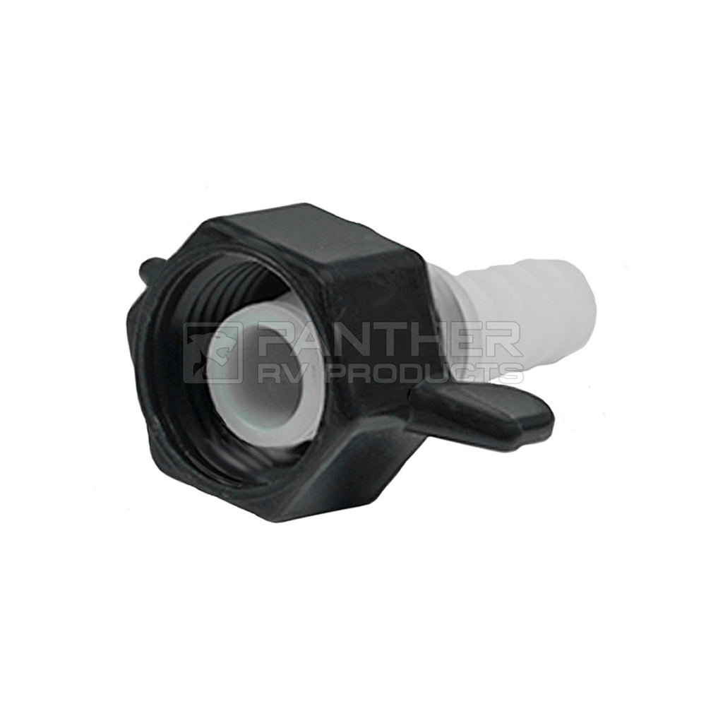 Shurflo RV Plumbing Adapter 1/2" NPSM to 3/8" Barb