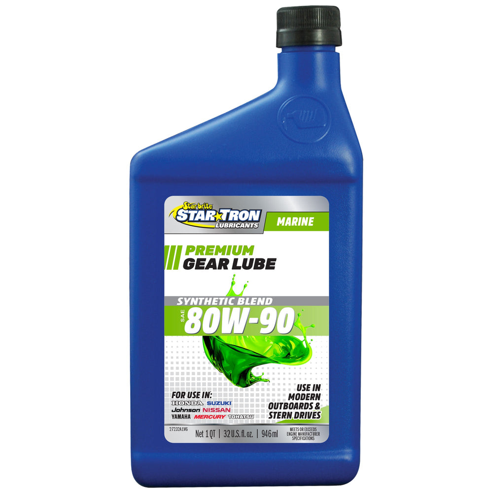 Star Brite Premium Marine Gear Lube Synthetic Blend SAE 80W-90