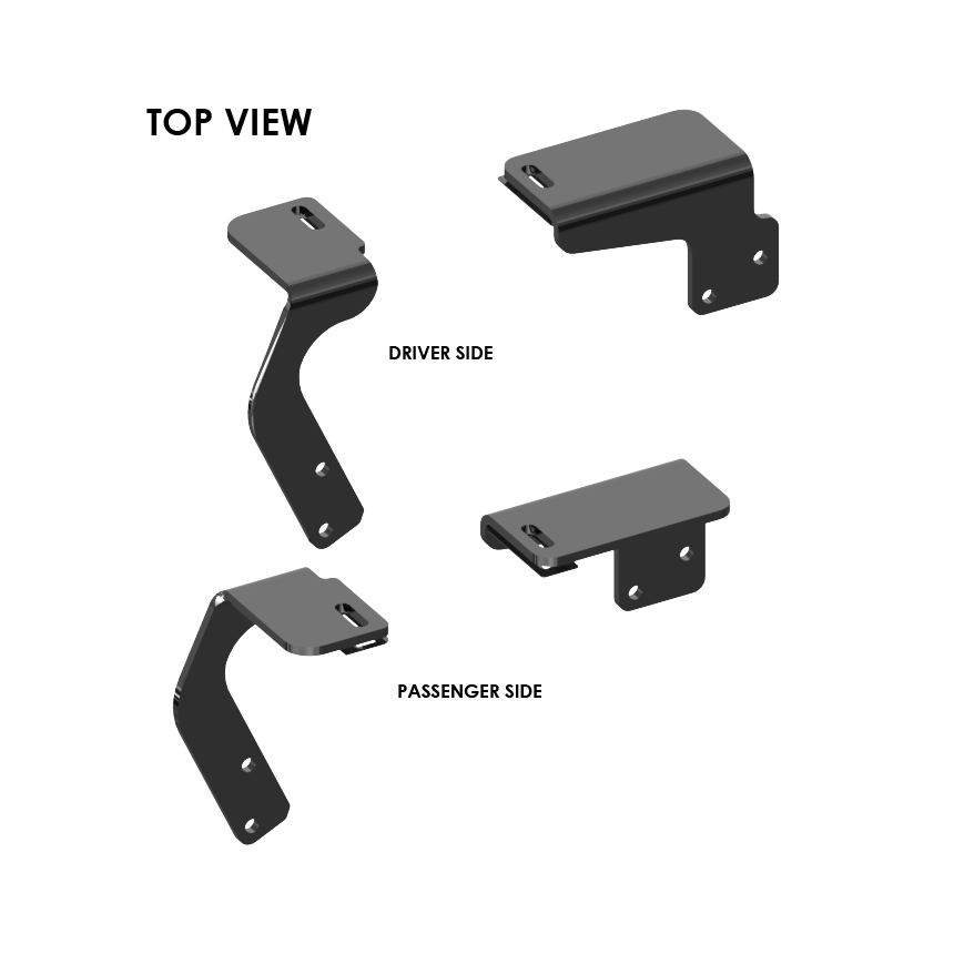PullRite # ISR Series 16K Custom Mounting Kit for 2016-2026
