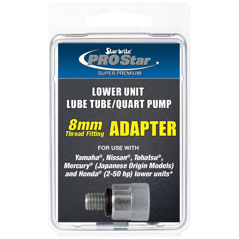 Star Brite Lower Unit 8mm Thread Fitting Adapter