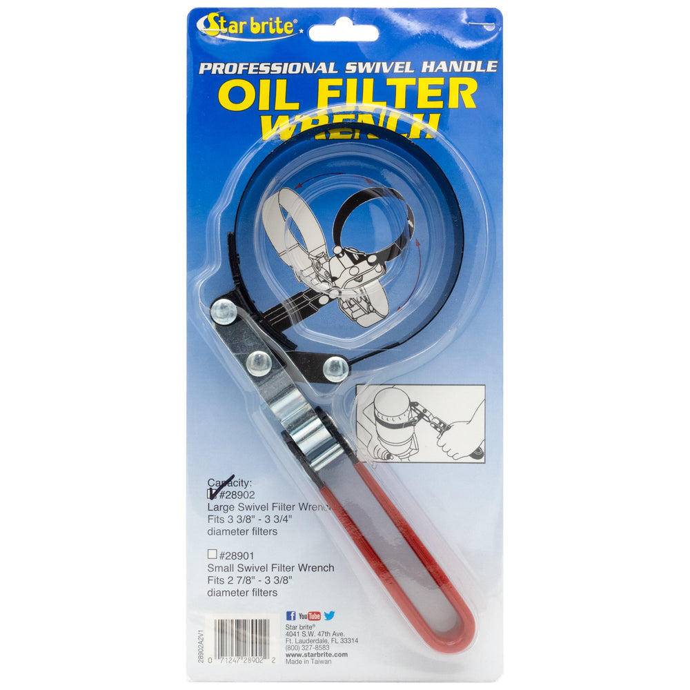 Star Brite Professional Swivel Handle Oil Filter Wrench
