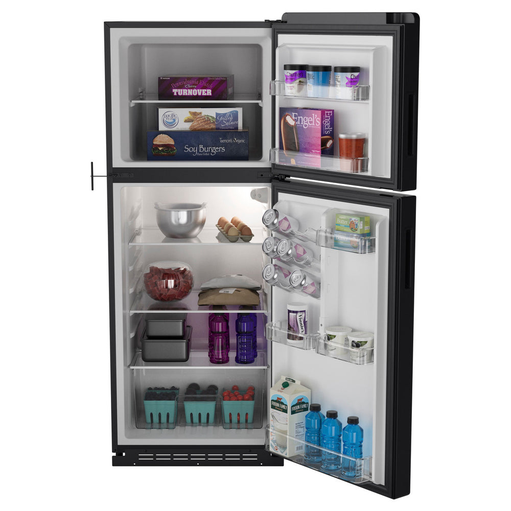 GE Appliances GE Profile™ 9.8 cu. ft. 12V DC Top-Freezer Refrigerator PPV10R5YRBB