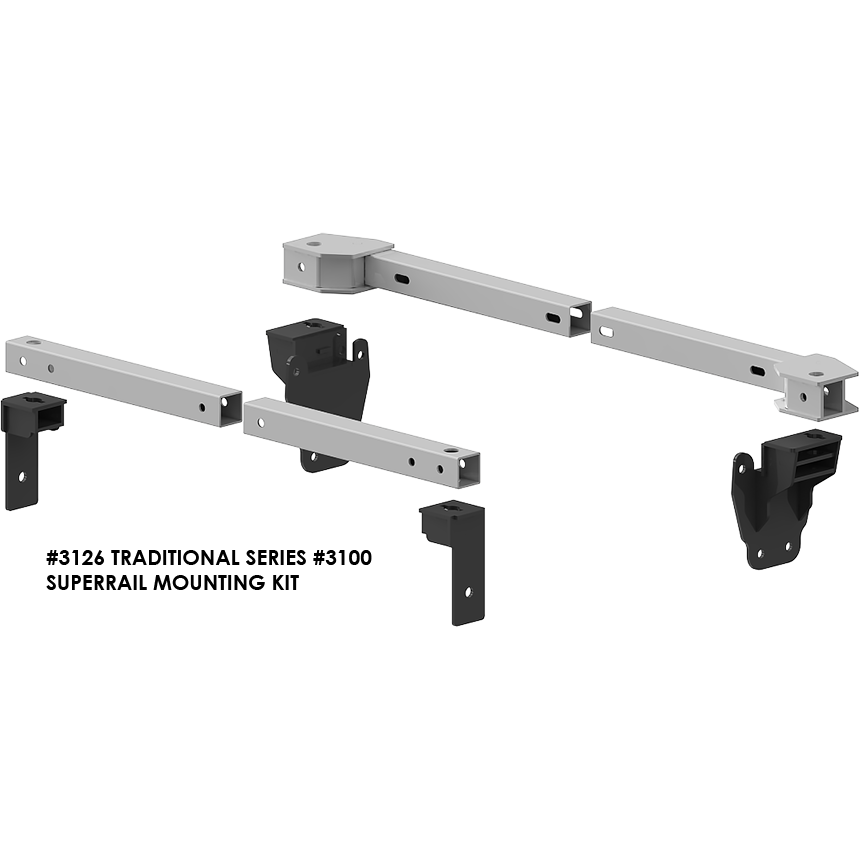 PullRite # Traditional Series #3100 SuperRail Mounting Kit for 2021