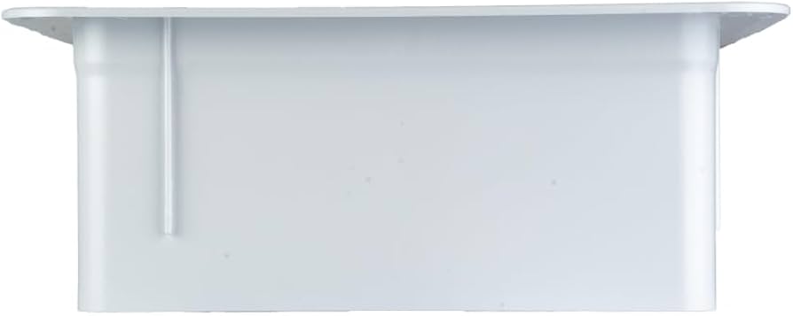Hengs RV Industries 14" x 14" Roof Vent Trim Ring White