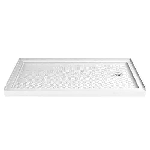 Recreation Shower Pan Center Drain - White - 24" x 38"