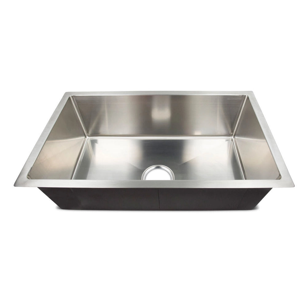 Lippert Single Square Sink; 27" x 16" x 7" (Stainless Steel)