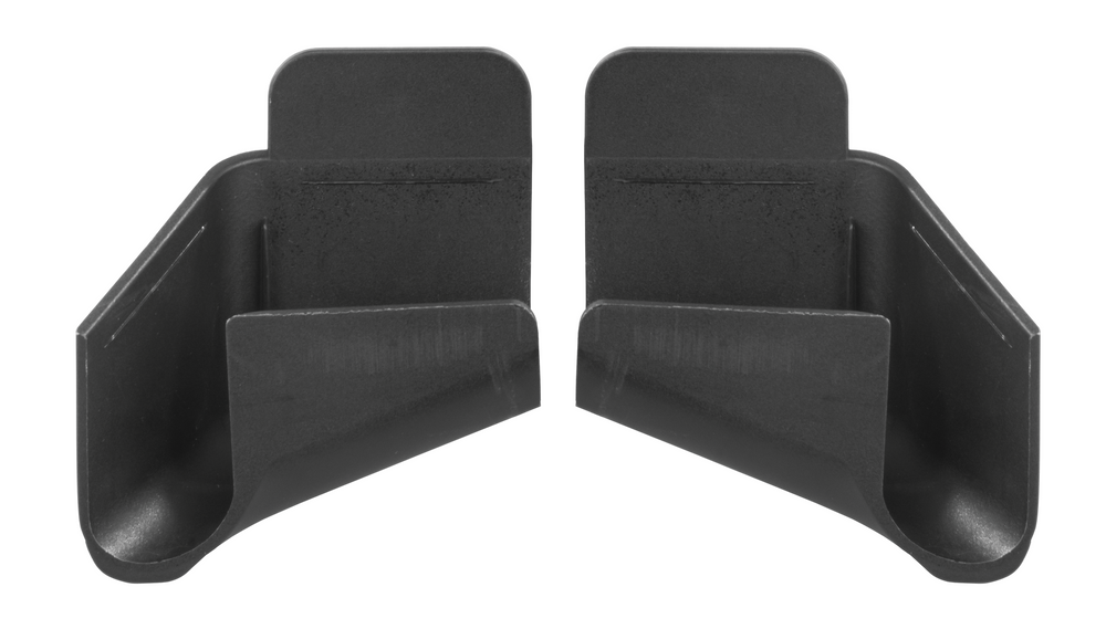 JR Products Rain Gutter Spout, Black