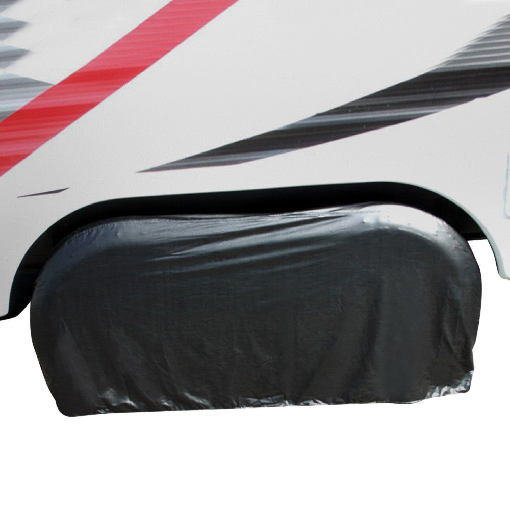 ADCO Black Double Axle Tyre Gard Wheel Cover, 27 Inch to 29 Inch