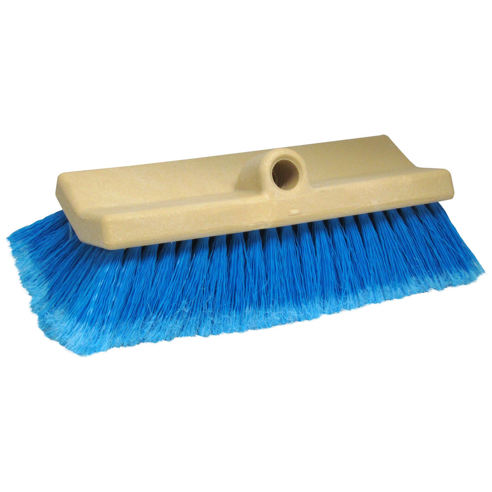 Star Brite 10" Bi-Level Boat Brush, Medium Blue Bristles
