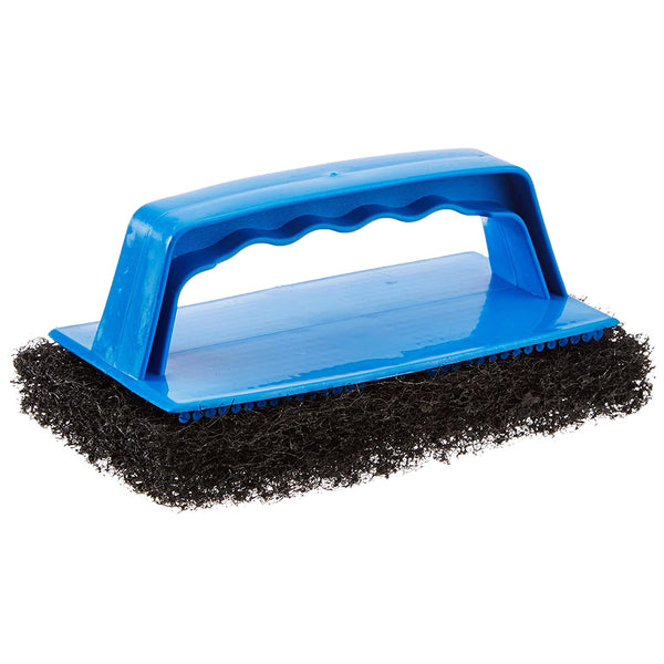 Star Brite Coarse Black Scrub Pad with Interchangeable Handle