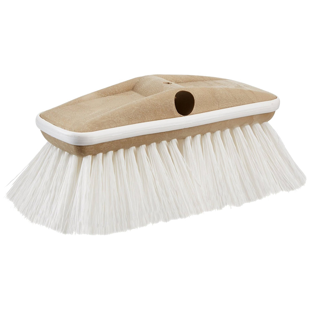 Star Brite Deluxe Stiff Heavy Duty 8" Brush Head with Bumper