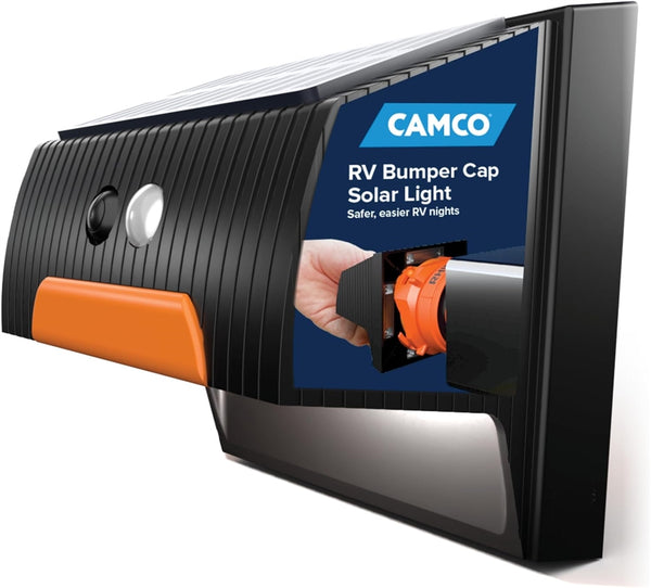 Camco RV Bumper Cap Solar Light (E/F) - Camco Outdoors