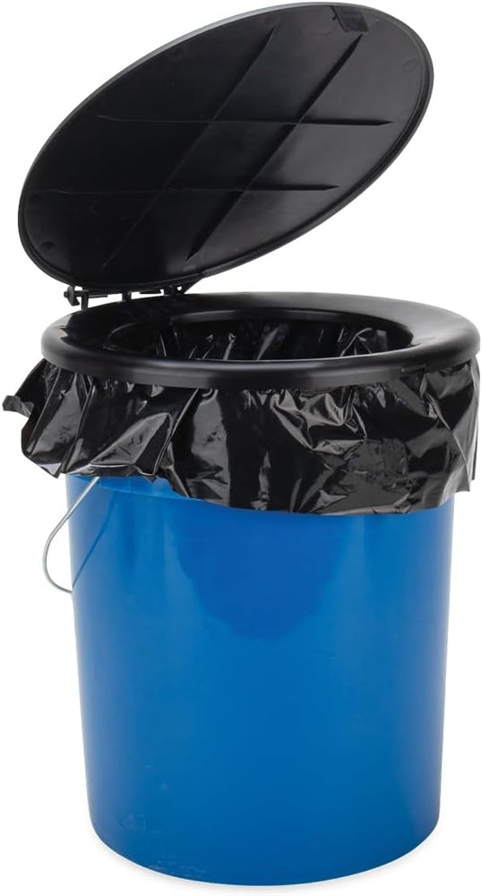 Camco Toilet Bucket w/ Seat and Lid, Kit (E/F)