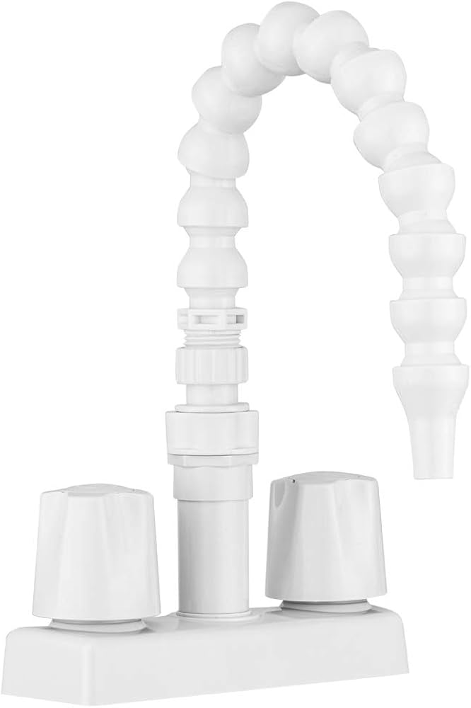Dura Faucet RV Exterior Quick Connect DF-SA183K-WT