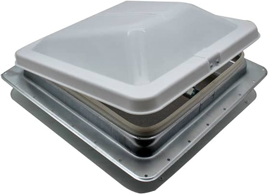 Hengs RV Universal Roof Vent Non-Powered with Exchange Lid