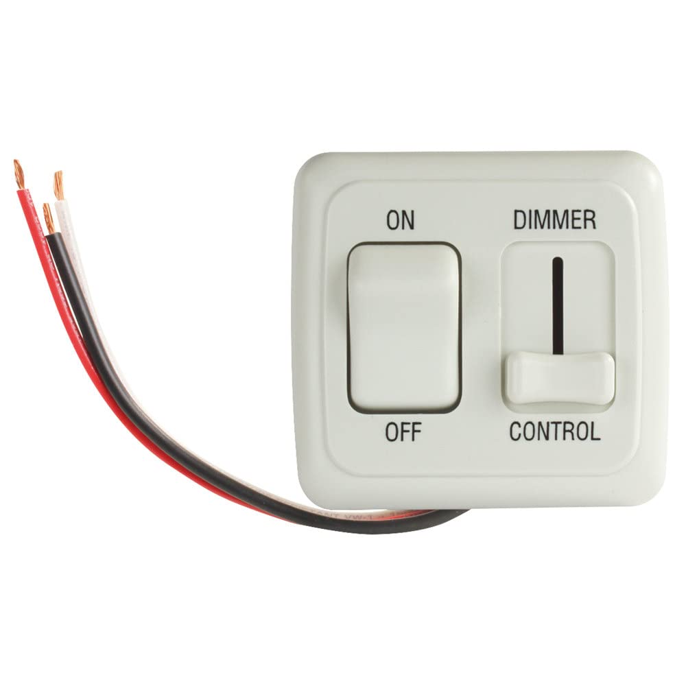 JR Products RV Dimmer On/Off Light Switch