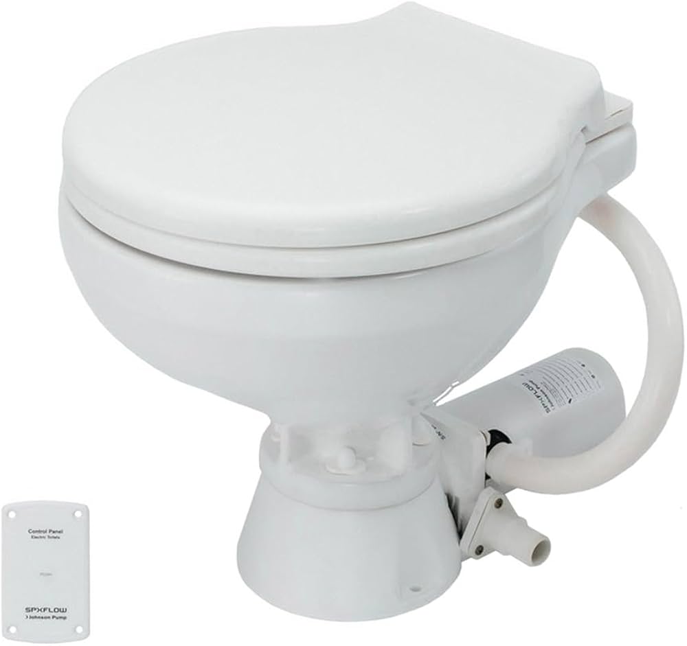 Johnson Pump AquaT™ Standard Electric Compact Marine Toilets