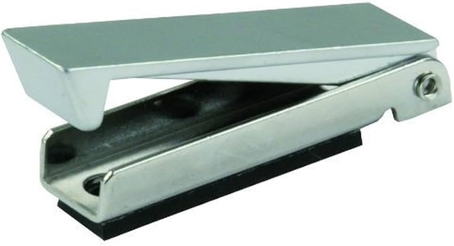 JR Products Square Stainless Steel Baggage Door Catch