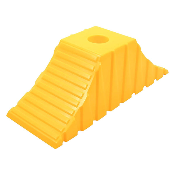 Camco Tandem Wheel Chock - Yellow