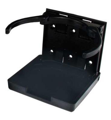 JR Products Black Adjustable Cup Holder