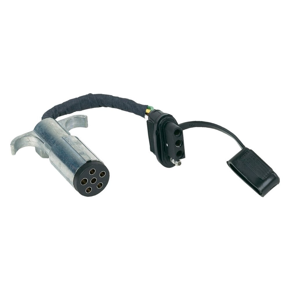 Hopkins Towing Solutions 6 Round to 4 Flat Adapter - Rural King