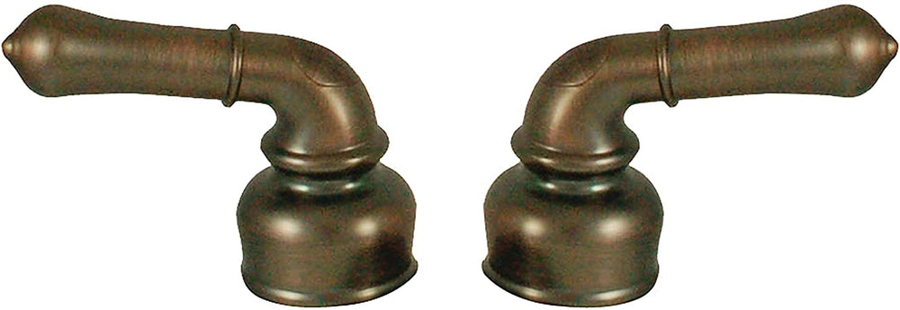 Empire Faucets Brass Teapot Faucet Handles, Set of 2, Oil Rubbed Bronze CRD-UCORB