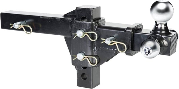 Husky Tri-Ball Adjustable Hitch Ball Mount, 2000/6000 lb/10000 lb