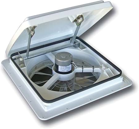 MaxxAir - Maxxfan Replacment Vent Lid - White