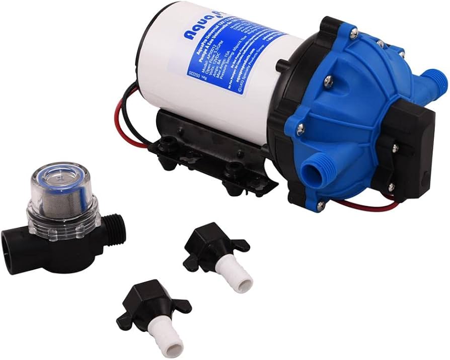 Aqua Pro Aqua Pro Water Pump , Self-Priming, 5.5 Gpm 12V