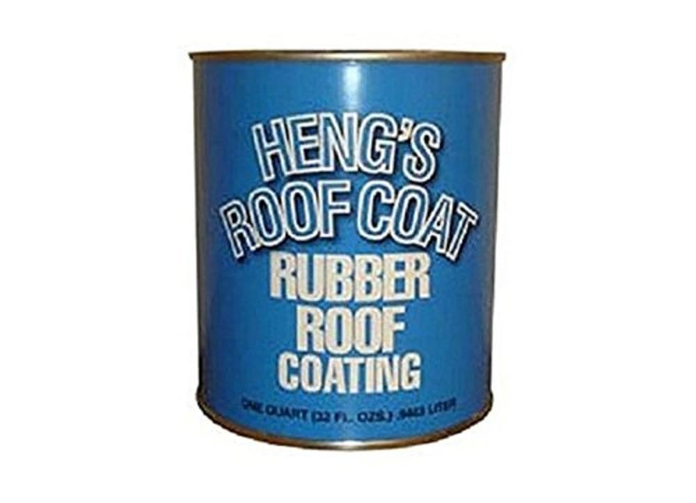 Hengs RV - Rubber RV Roof Coating - Quart - White