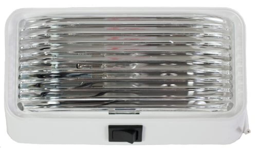 Arcon RV Lighting LED Prch Lite W/sw Bwht C-lens 20673