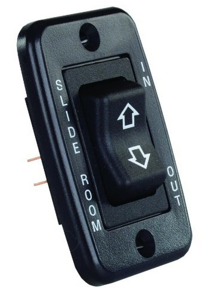 JR Products RV Slide Out Switch Mom-On/Off/Mom-On 5 Pin