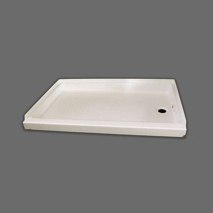 Recreation Shower Pan Left Hand Drain - Parchme