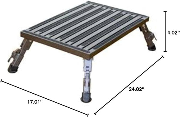 Safety Step Steprail, Granite, X-Large