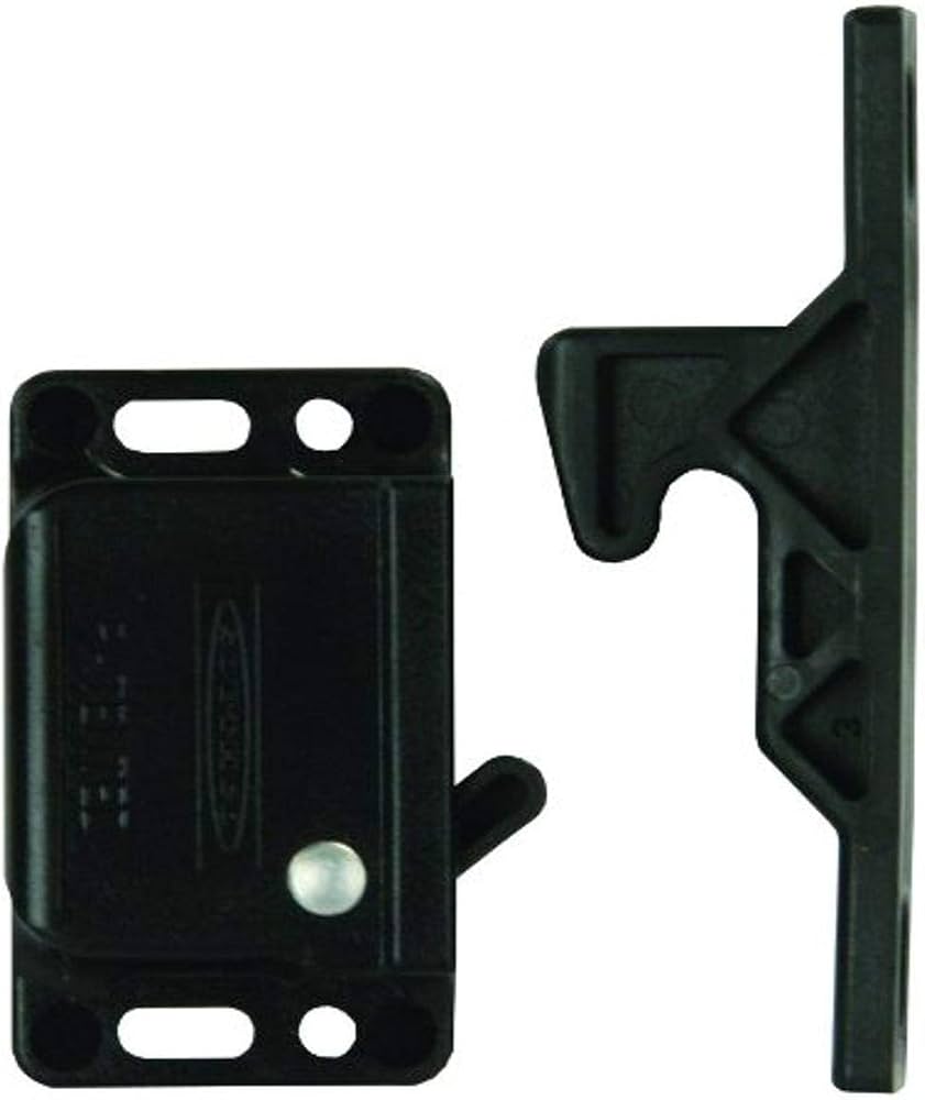 JR Products Spring Loaded Cabinet Catch