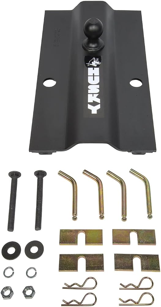 Husky Fixed Ball Gooseneck Platform, 25000 lb