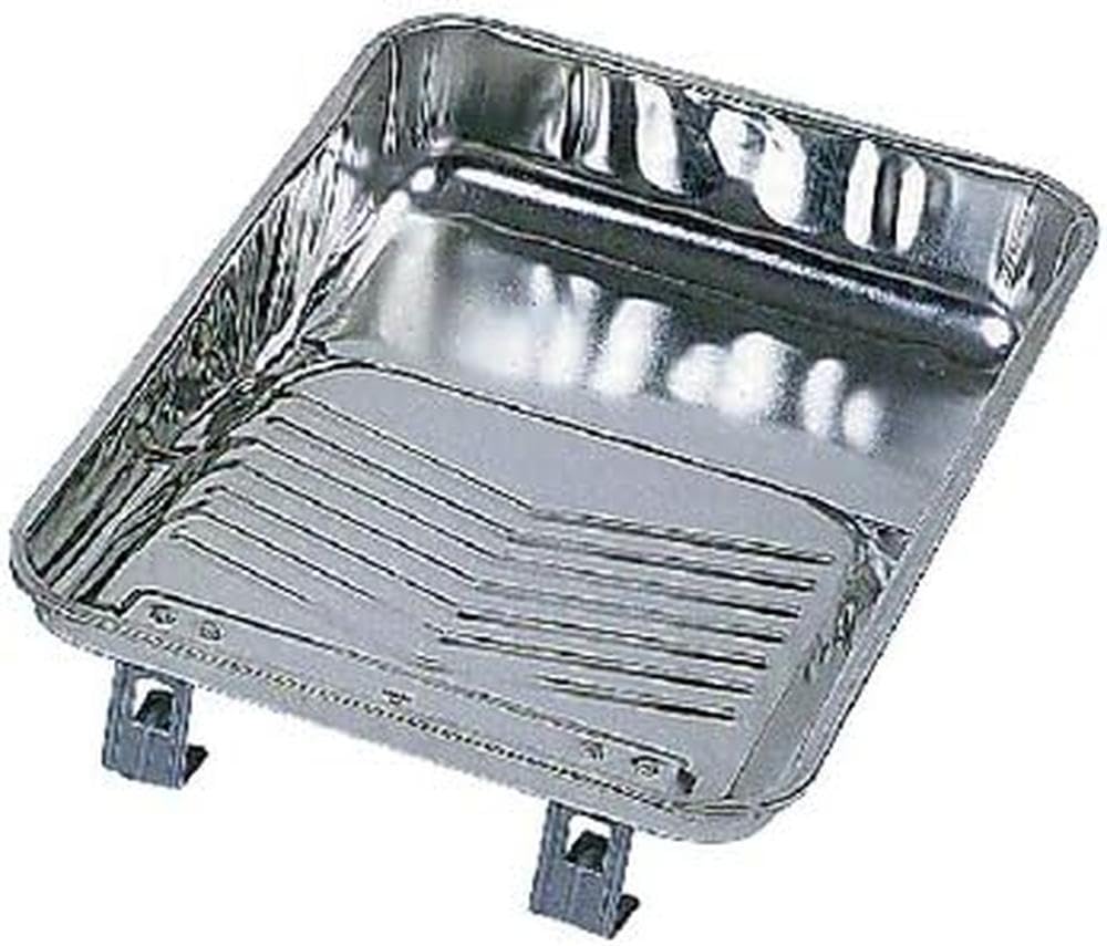 Redtree Industries 9" Metal Tray, Ladder-lock legs