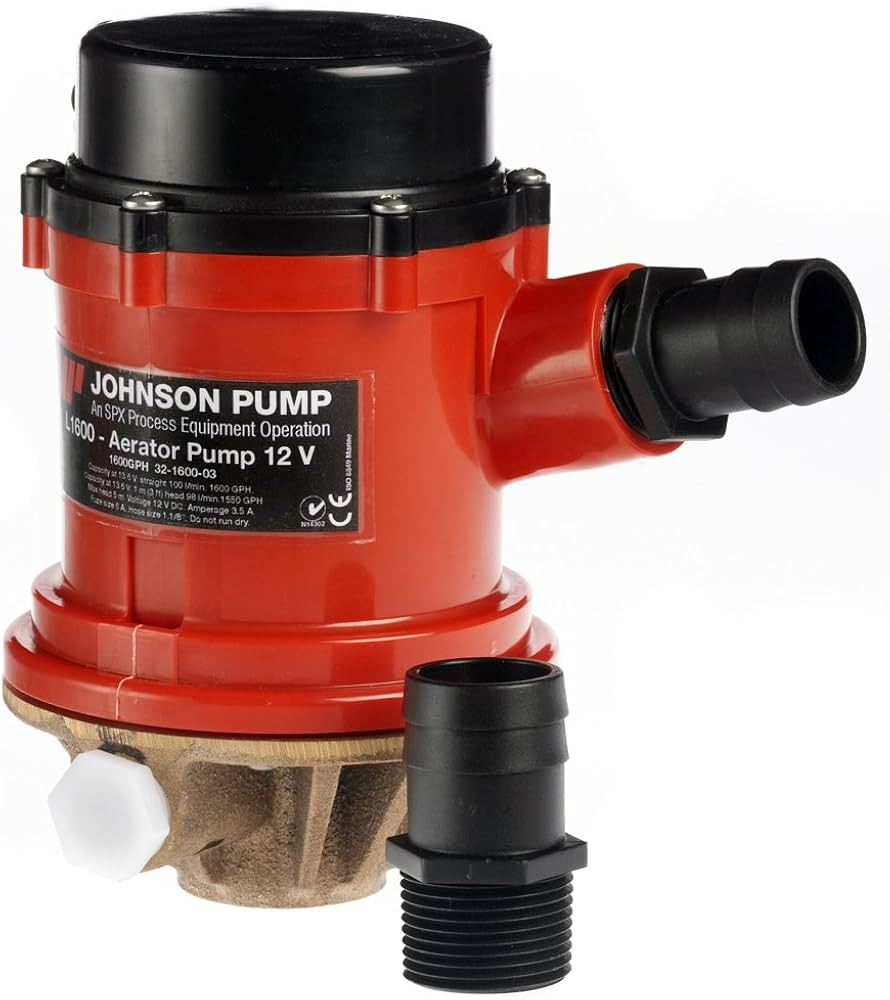 Johnson Pump Pro Series Livewell/Baitwell - Aerator Pump - ITT Flow Technologies
