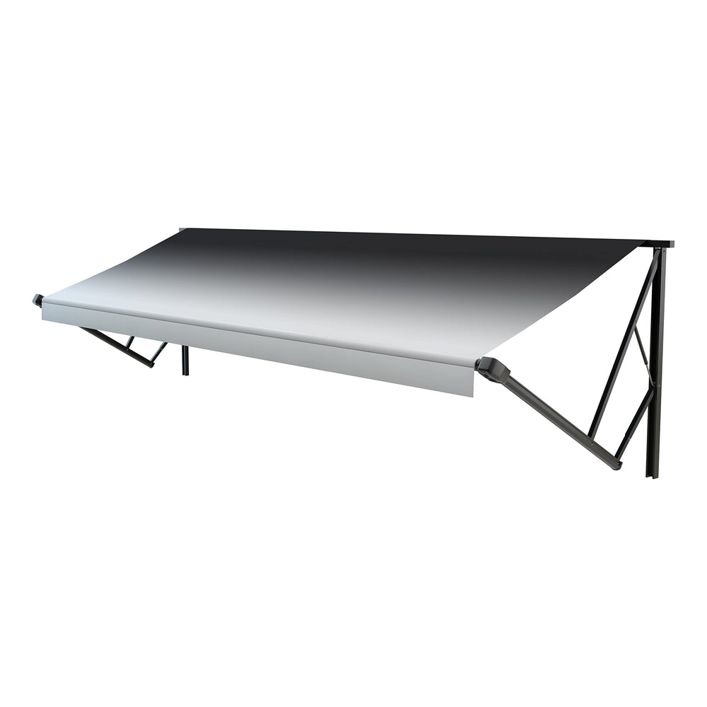 Lippert Solera Awning Roller and Fabric Assembly 15' Black/White