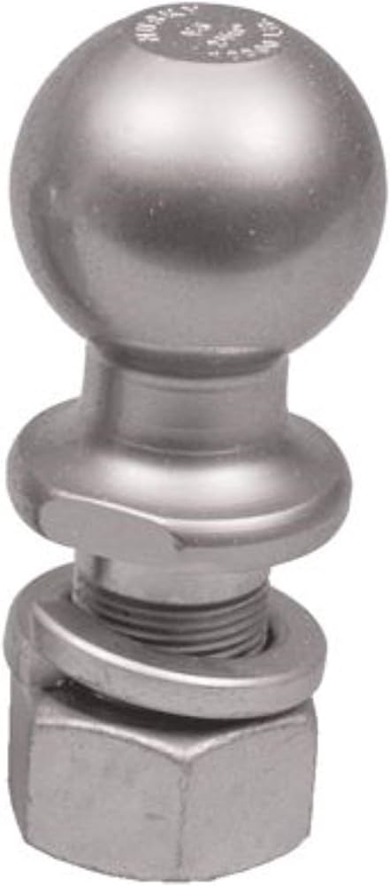 Husky Hitch Ball, 2" Diameter, 2-7/8" L, 6000 lb