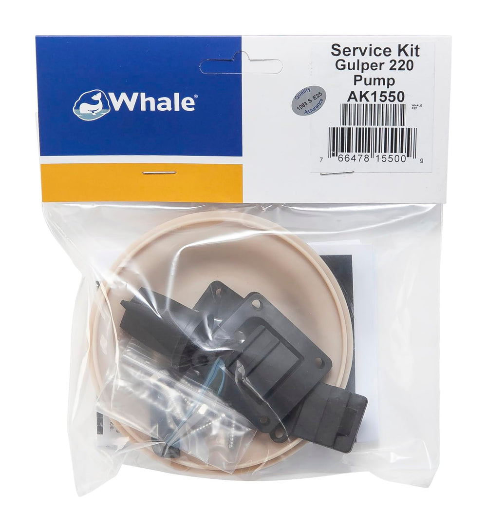 Whale RV Ser Kit Gulper 220 - Marine Gray Water