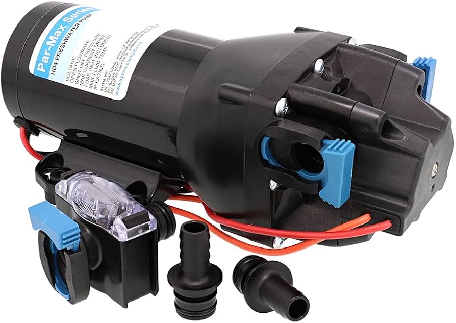 Jabsco Par-Max HD4 Freshwater Delivery Pump - 12V DC, 60 PSI