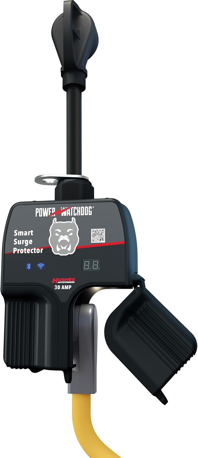 Hughes Auto - Gen II - 30 Amp WiFi Surge Protector