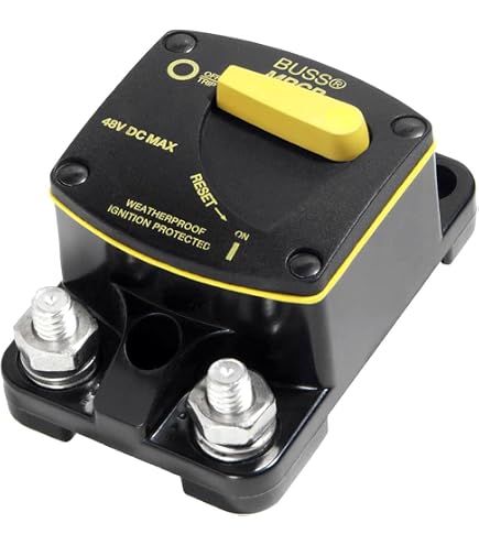 Bussmann Eaton 187F Series Resettable Waterproof CB187F-150
