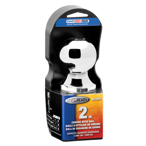 Draw-Tite Trailer Hitch Ball, 2 Inch Diameter, 7,500 lbs