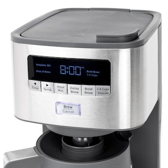 GE Appliances 12 Cup Drip Coffee Maker with Adjustable Keep Warm