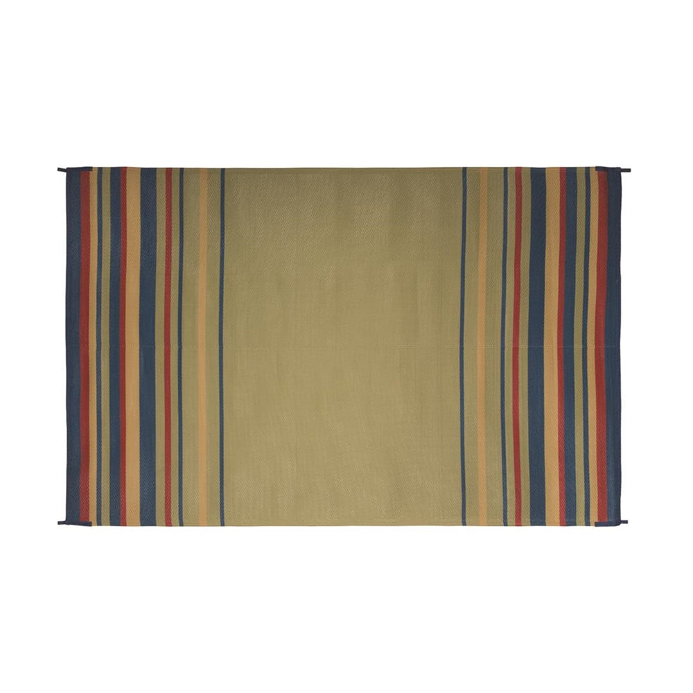 Faulkner RV Faulkner Reversible RV Patio Mat - Blue, Brick, Beige &