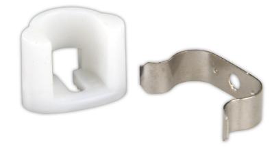 JR Products Friction Catch with Metal Clip